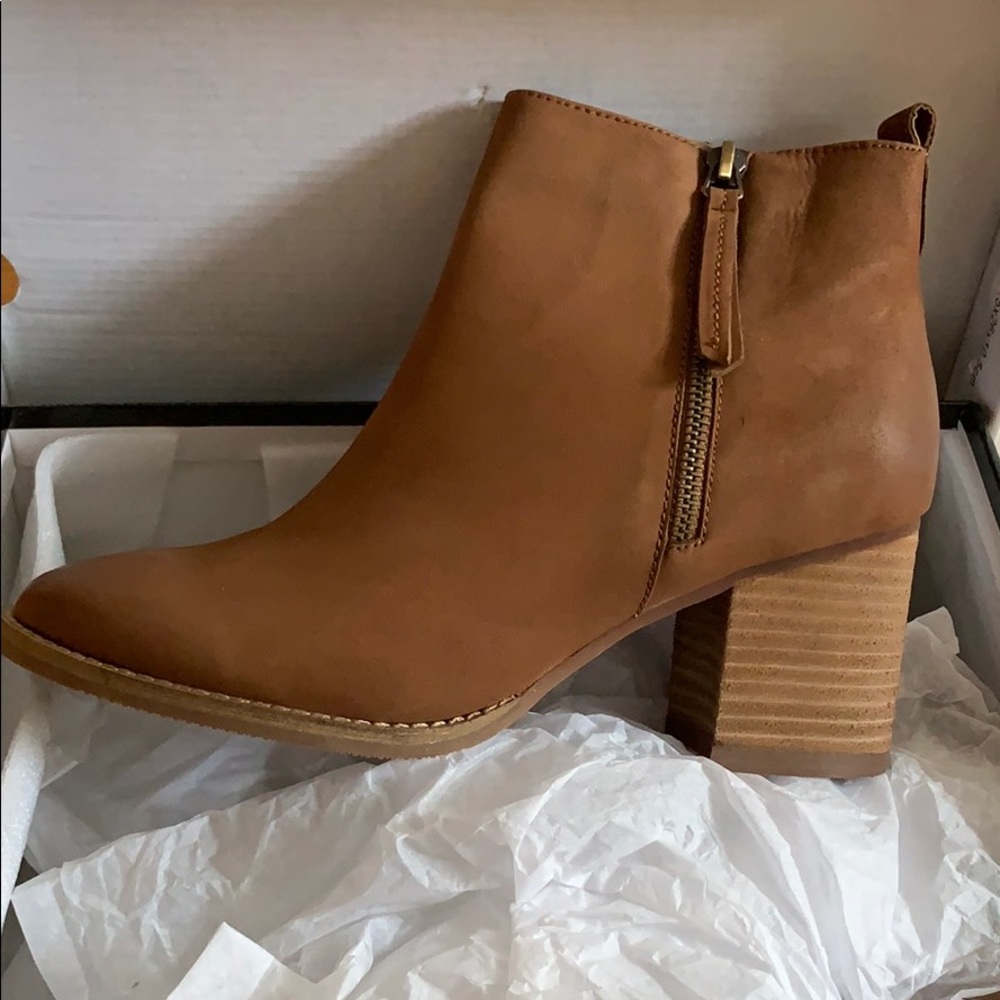 Brown booties